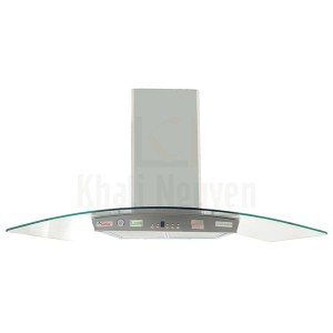 Máy Hút Mùi Canzy CZ-IBER 90 Kính Cong Khử Mùi Than Hoạt Tính