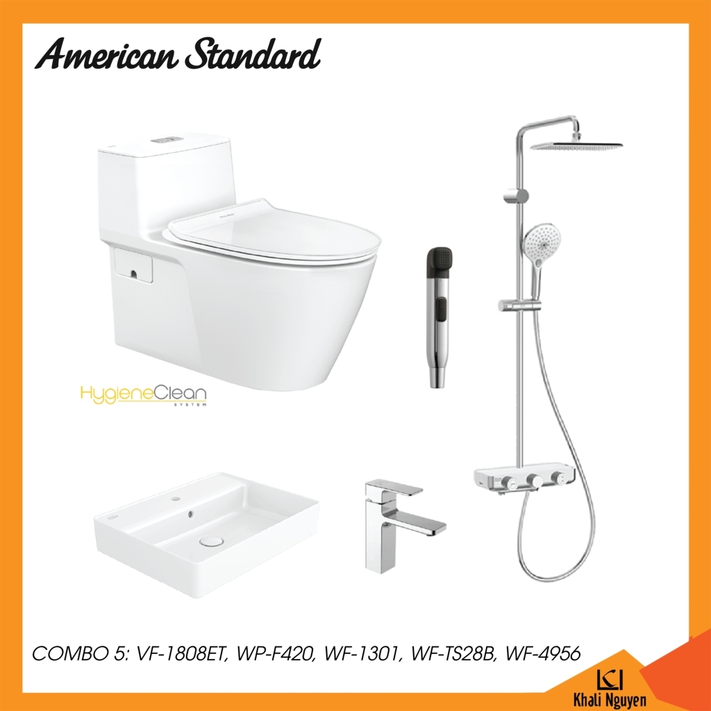 Combo KM thiết bị vệ sinh American Stansdard số 05