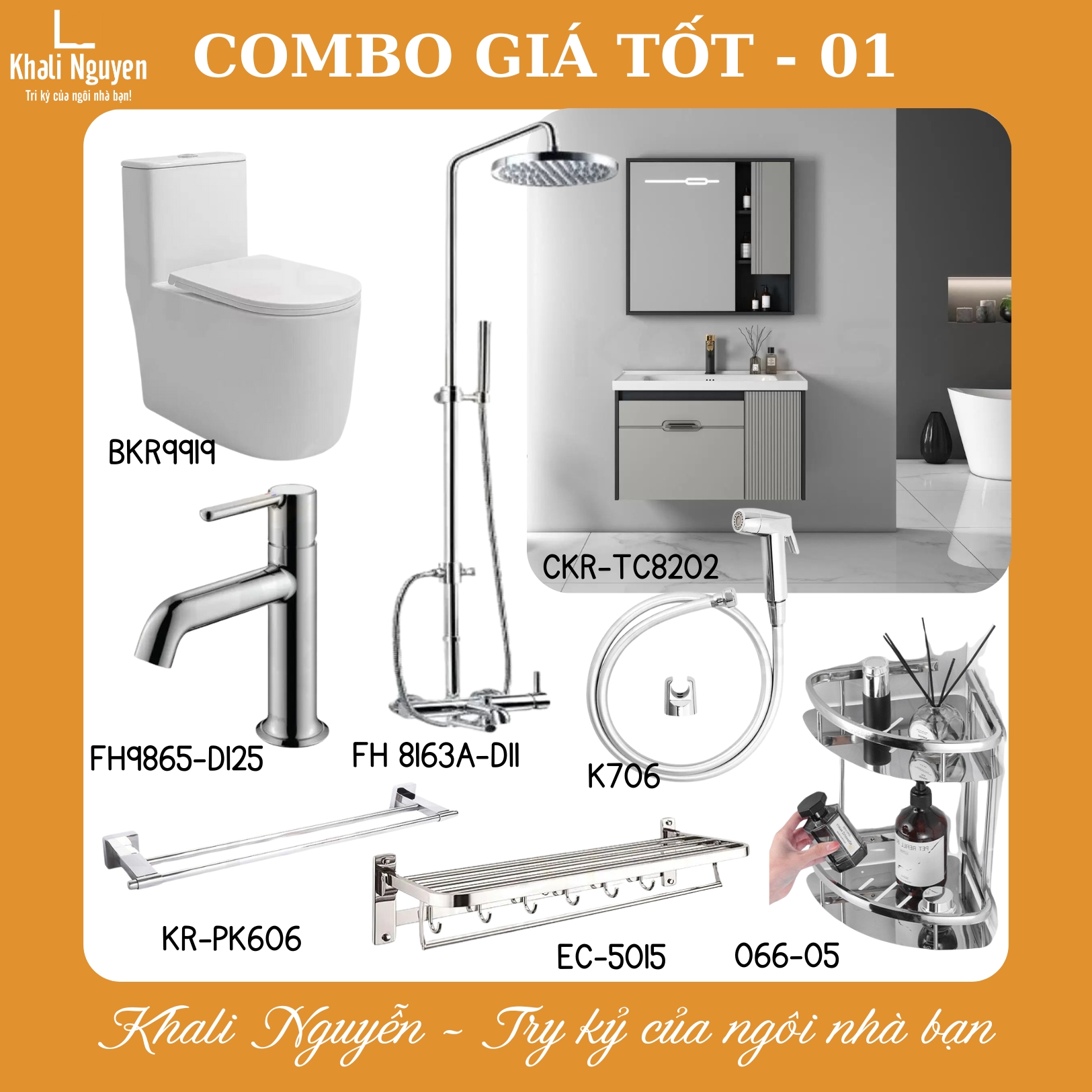 Combo phòng tắm giá tốt 01