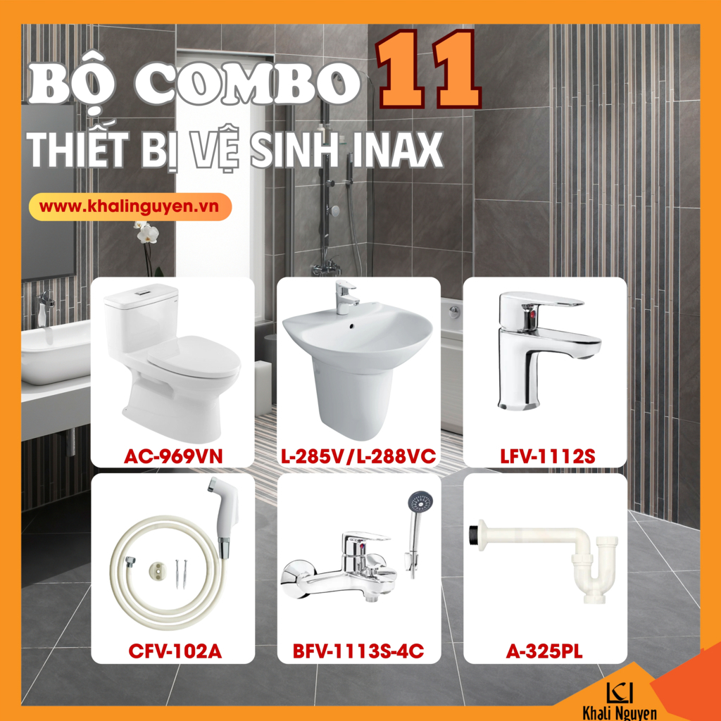 Combo khuyến mãi TBVS INAX số 11