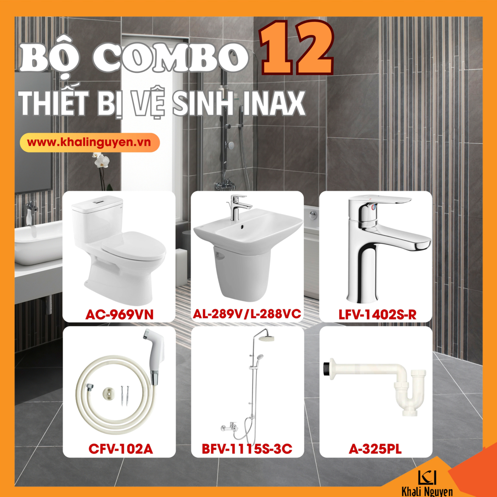 Combo khuyến mãi TBVS INAX số 12
