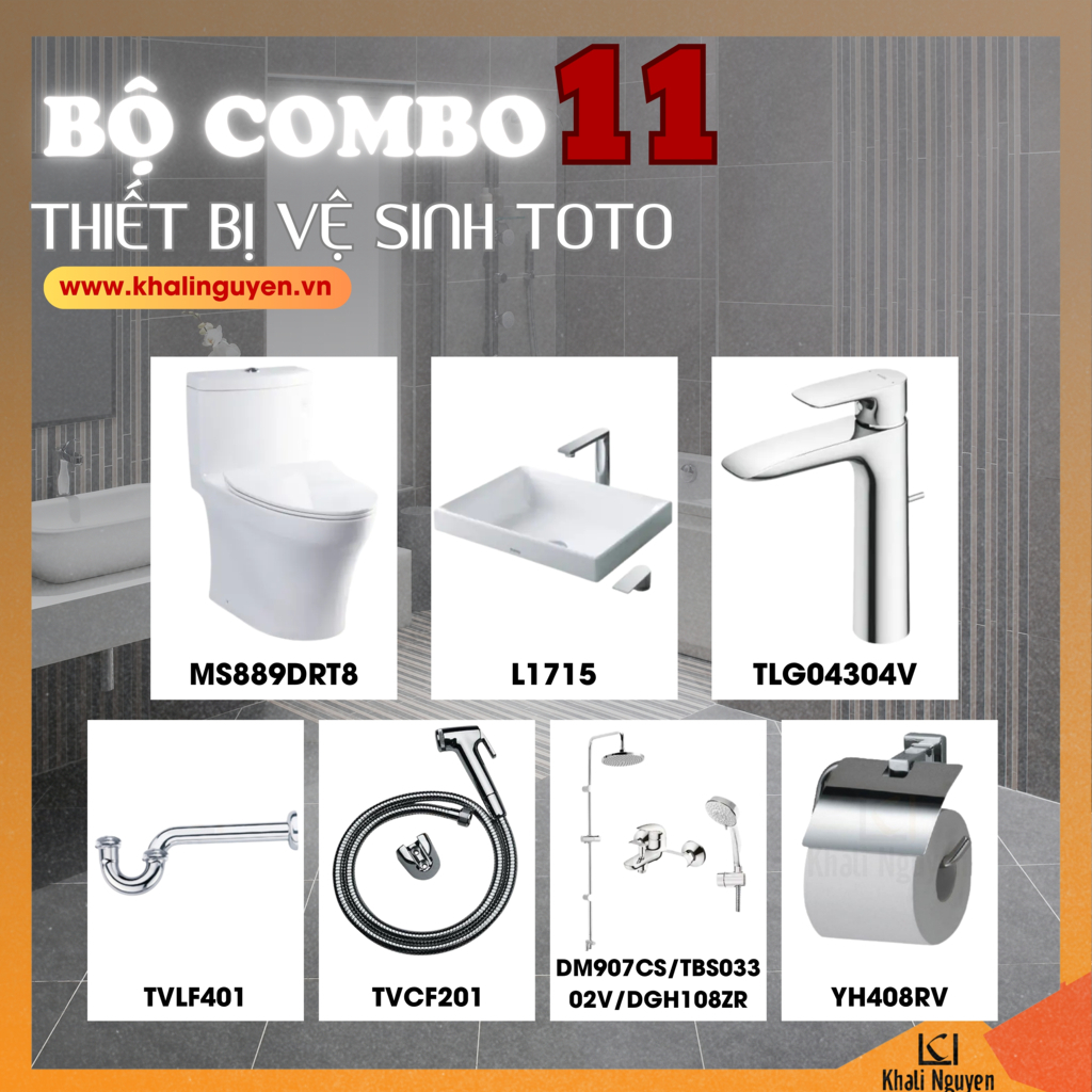 Combo khuyến mãi TBVS TOTO số 11