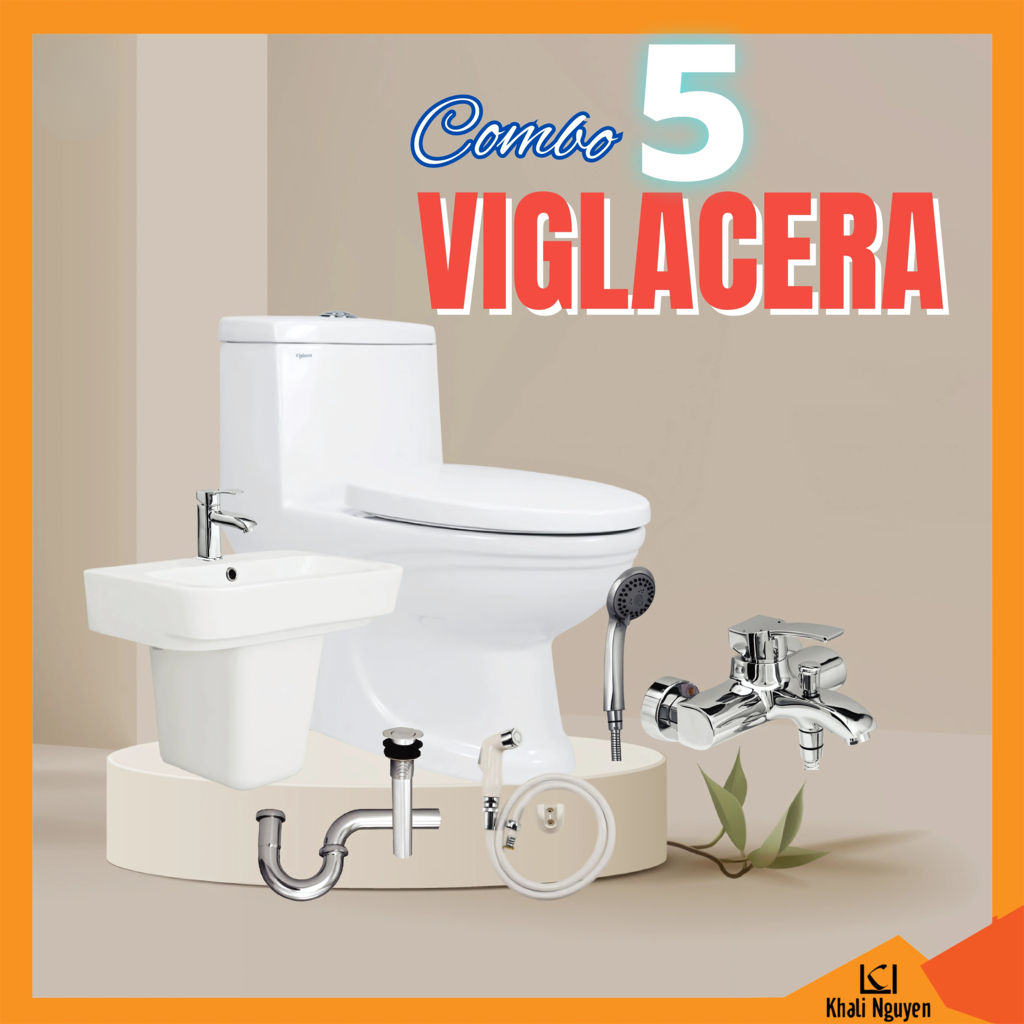 Combo KM thiết bị vệ sinh Viglacera số 5
