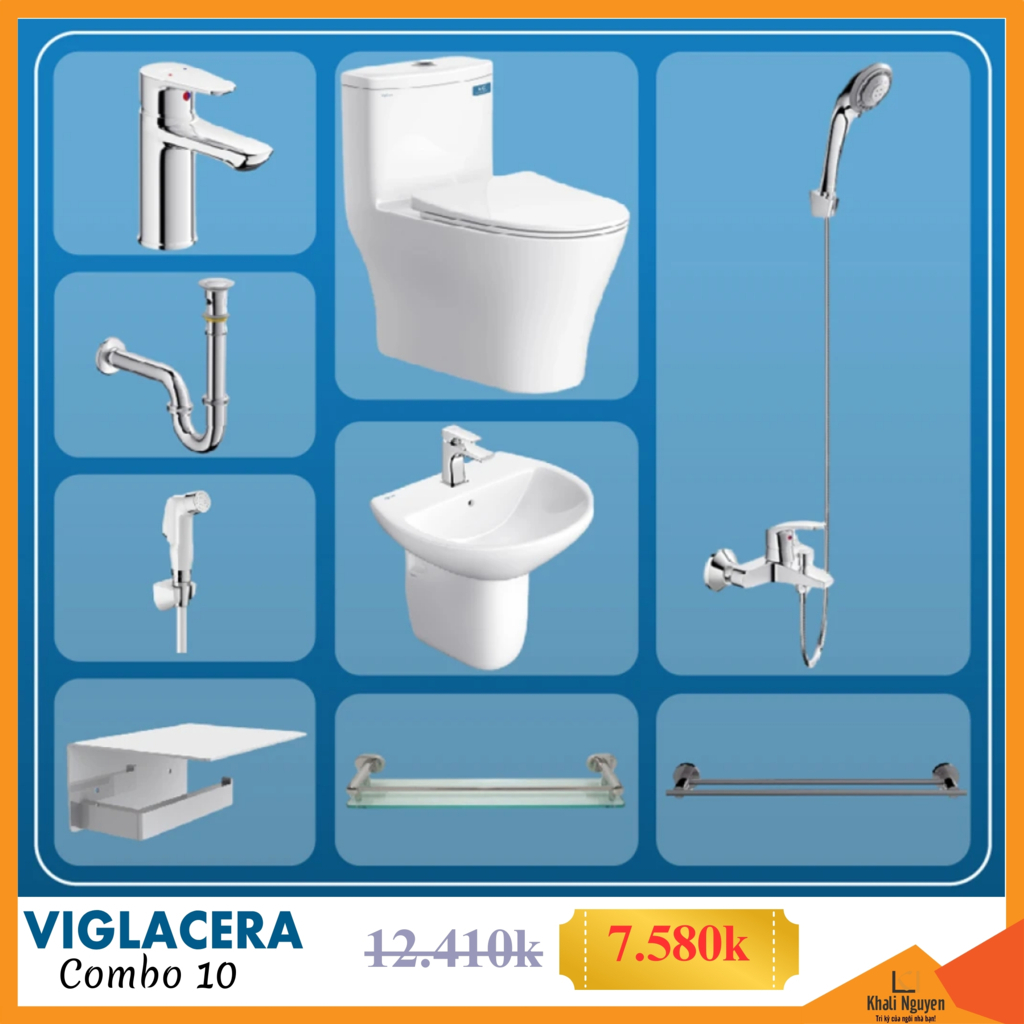 Combo KM thiết bị vệ sinh Viglacera số 10