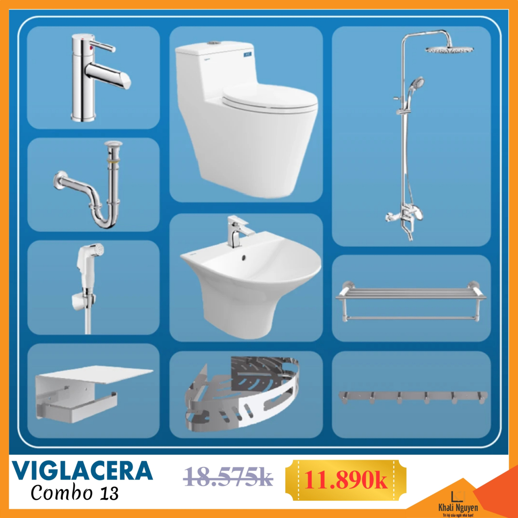 Combo KM thiết bị vệ sinh Viglacera số 13