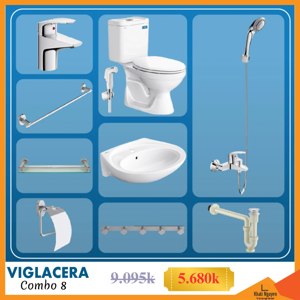 Combo KM thiết bị vệ sinh Viglacera số 8