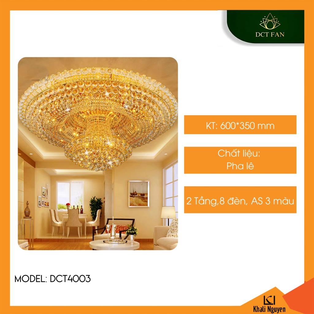 Đèn led ốp trần DCT DCT4003