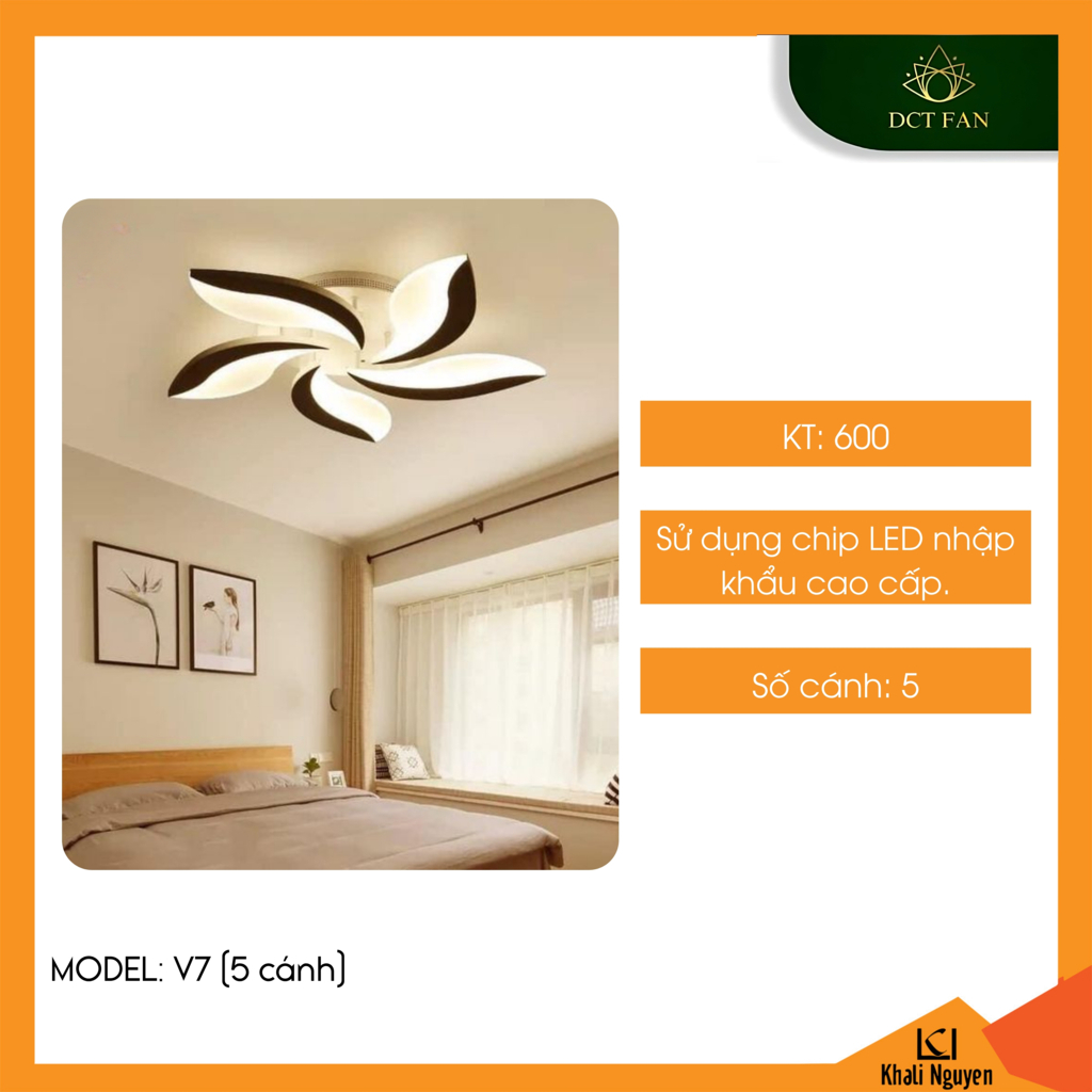 Đèn led ốp trần decor DCT V7