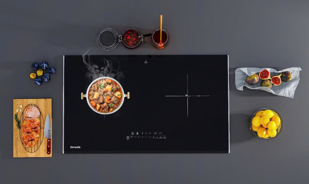 Bếp điện từ đôi Dmestik GE 2068 DKI - hình 2