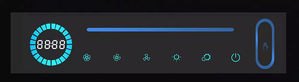 Bảng điều khiển máy hút mùi Dmestik TL 4770 DMK