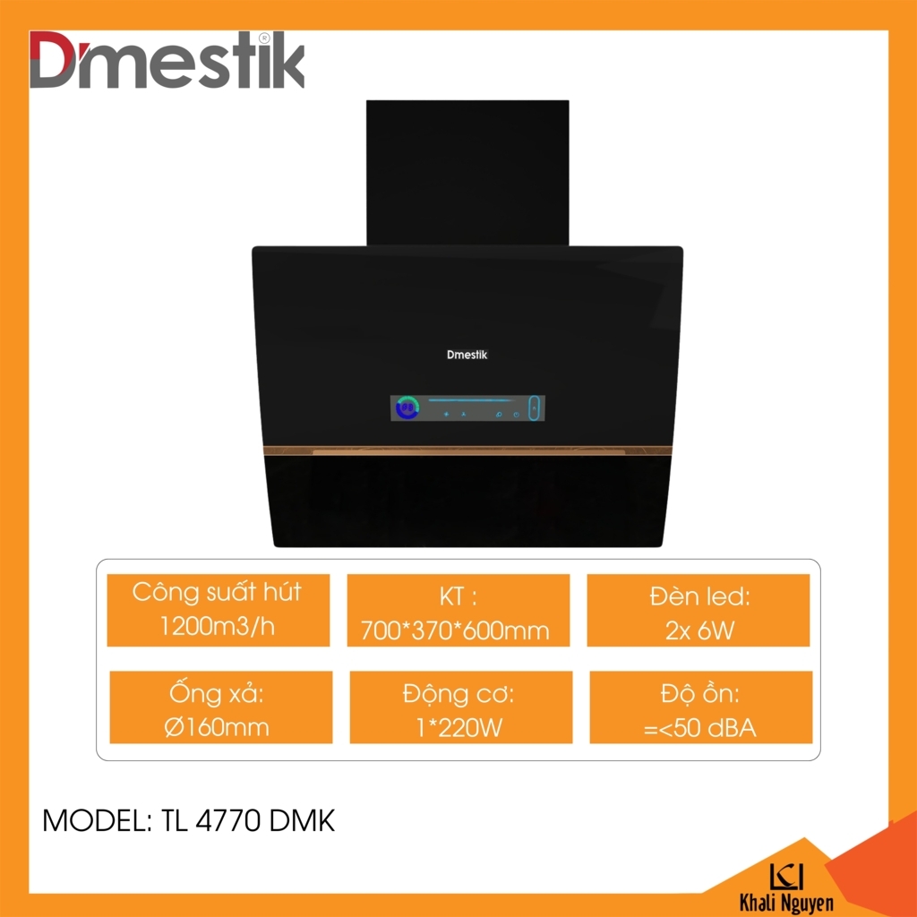 Máy hút mùi Dmestik TL 4770 DMK