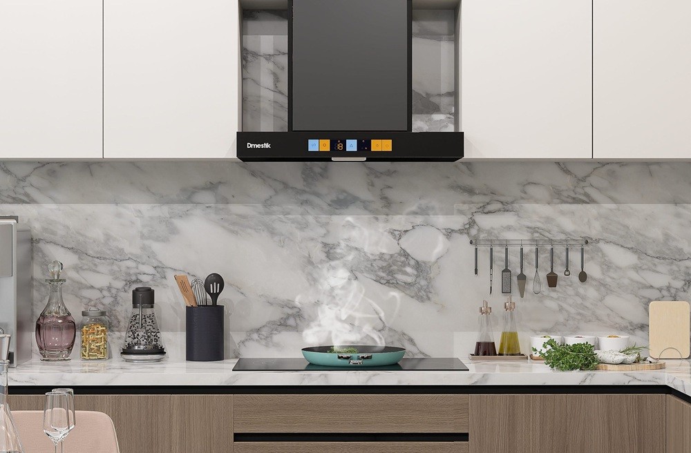 Ảnh thực tế máy hút mùi Dmestik TL 7007 DMK