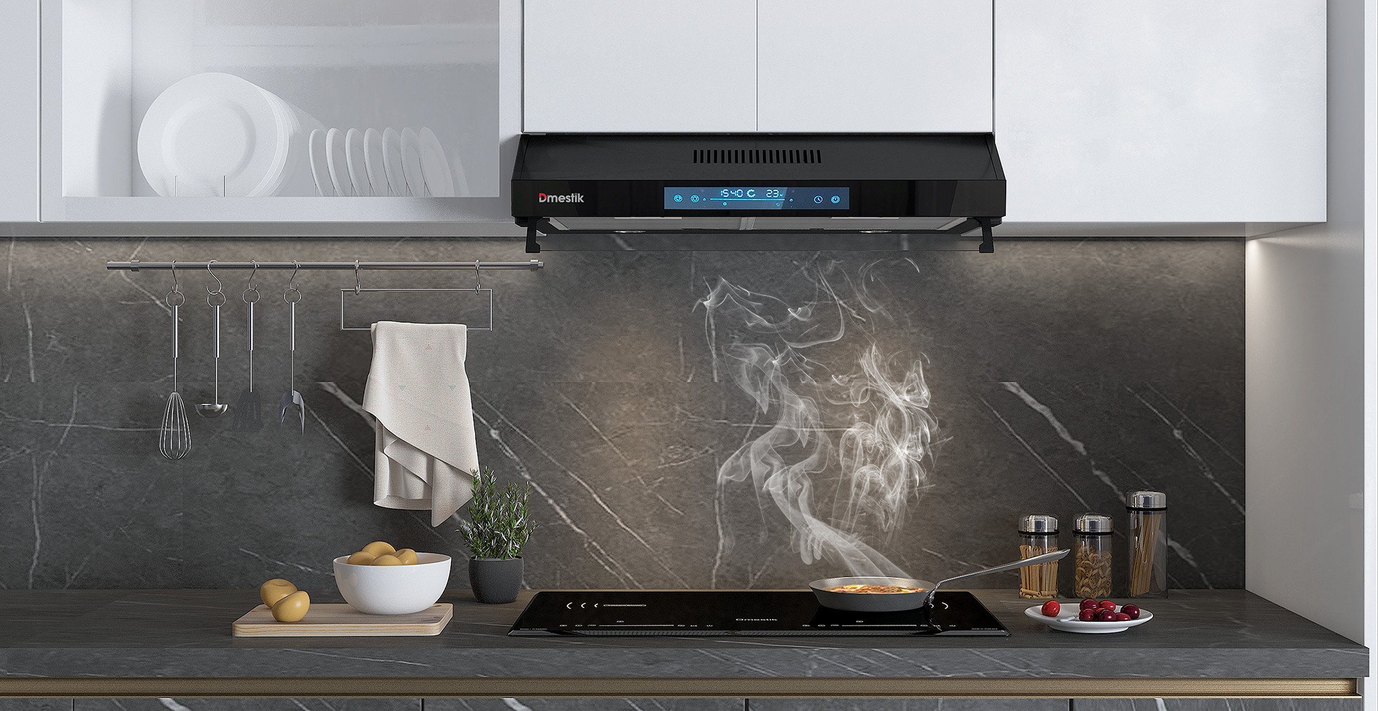 Hình ảnh máy hút mùi Dmestik TL 4870 DMK