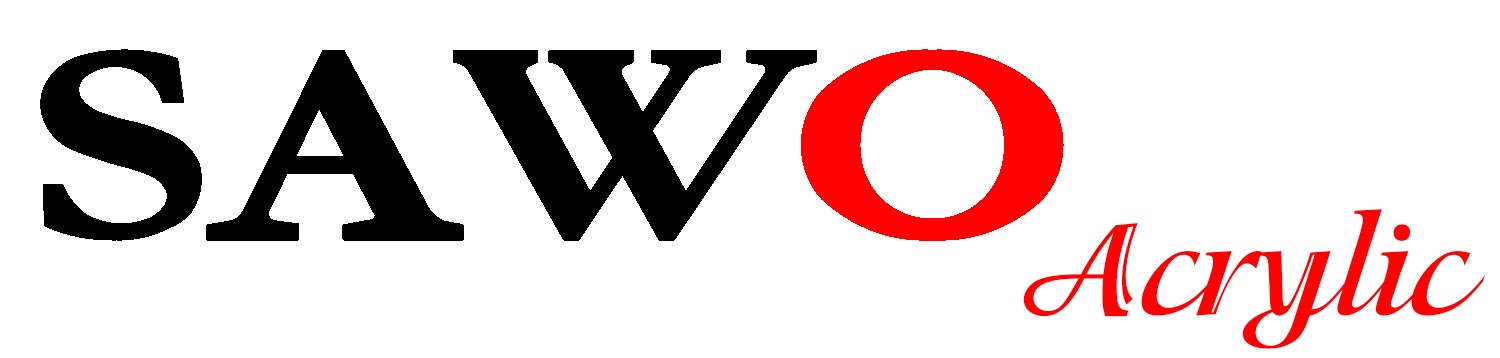 logo sawo acrylic