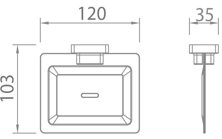 Bản Vẽ Kệ Xà Phòng Ecobath EC-215-1