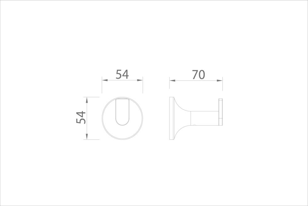 Bản Vẽ Móc Áo Ecobath EC-218-04