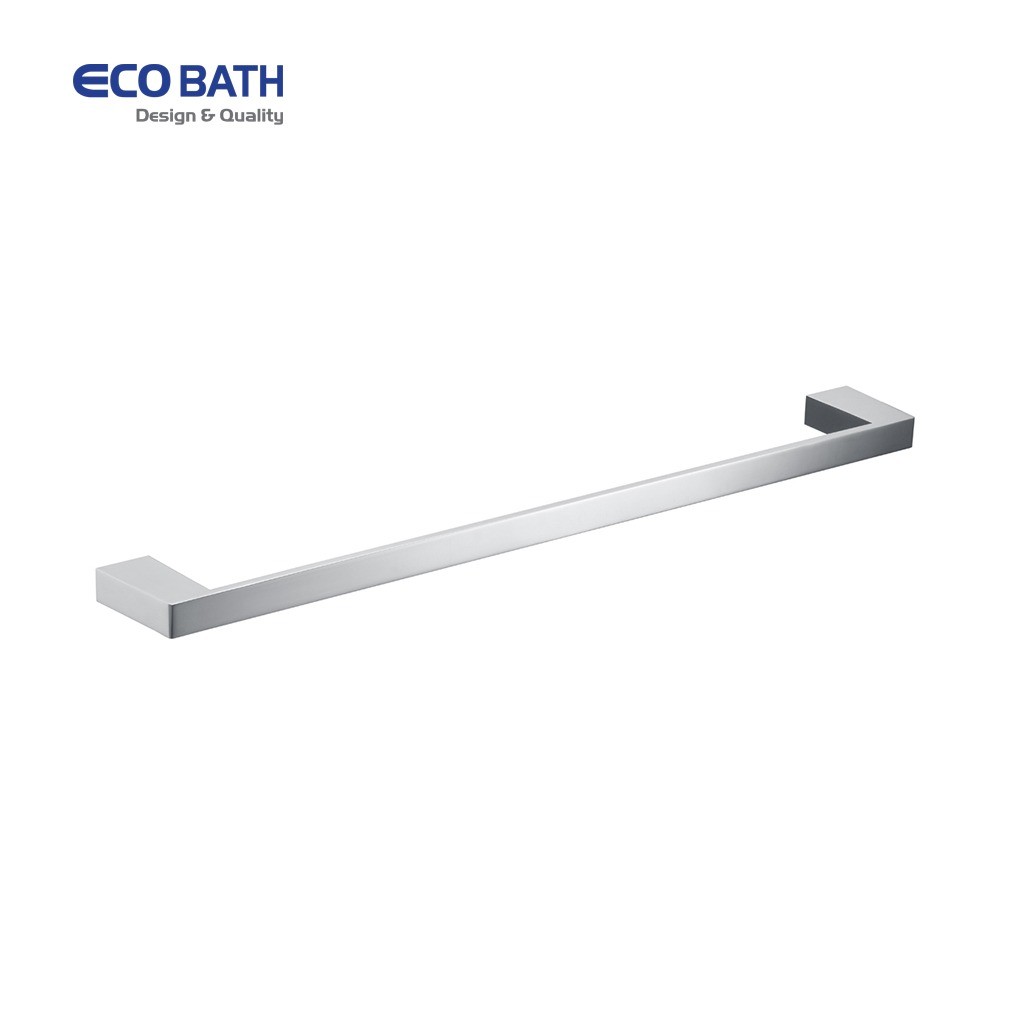 Thanh vắt khăn đơn Ecobath EC211-08 màu Inox bóng