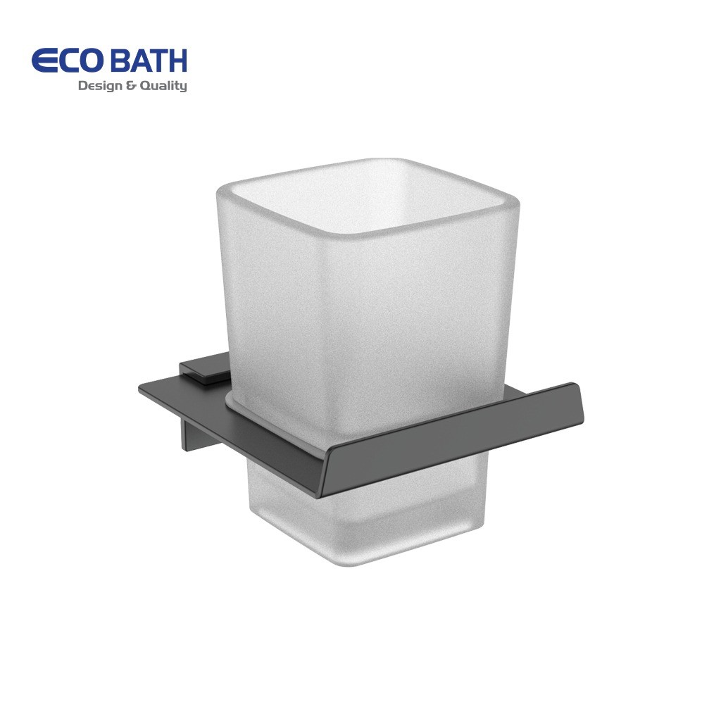 Kệ cốc EcoBath EC211-10MB màu đen mờ