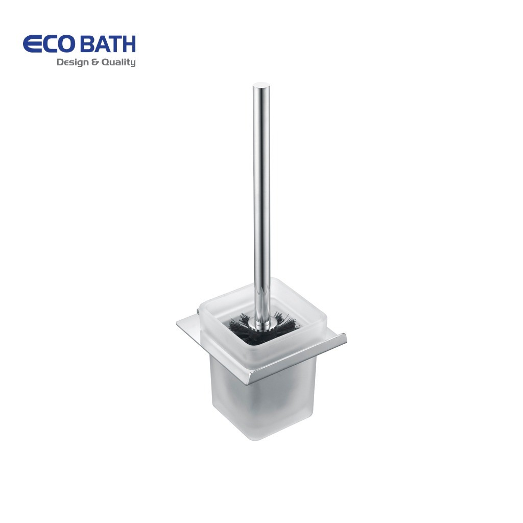 Chổi cọ toilet EcoBath EC211-15 màu inox bóng
