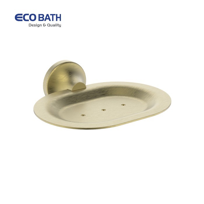 Kệ xà phòng EcoBath EC218-01BG màu vàng chải