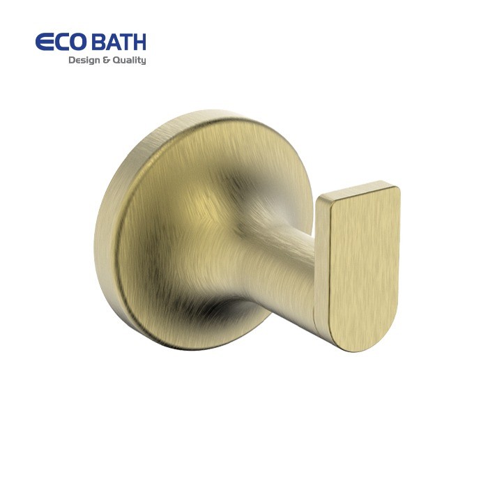 Móc áo EcoBath EC218-04BG màu vàng chải