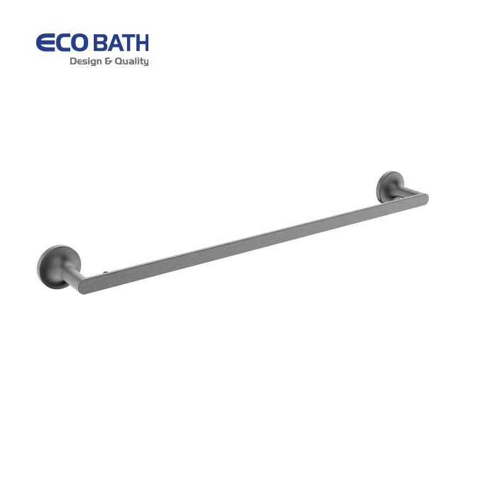 Vắt khăn đơn EcoBath EC218-08BU ghi xám