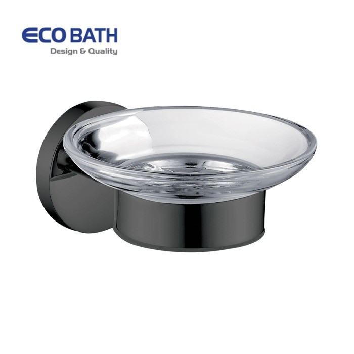 Kệ xà phòng EcoBath EC270-02MB đen mờ