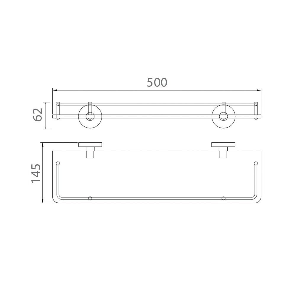 Bản vẽ kệ kính Ecobath EC270-05MB