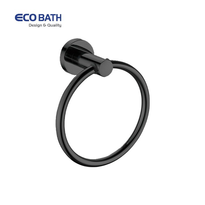Vòng treo khăn Ecobath EC270-06MB màu đen mờ