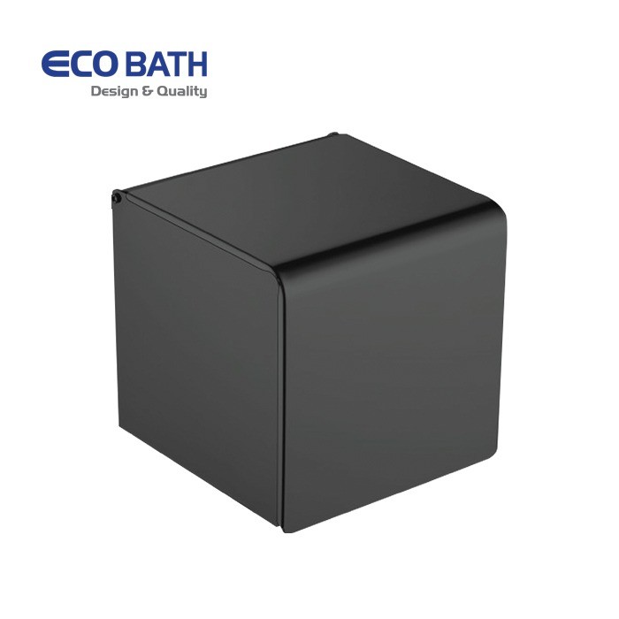 Lô giấy vệ sinh EcoBath EC3006MB màu đen mờ