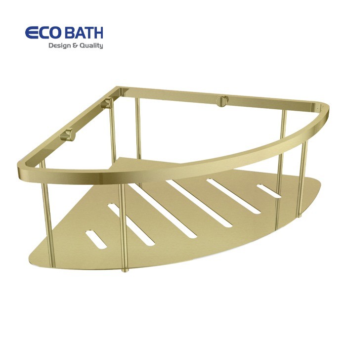 Kệ phòng tắm EcoBath EC4067-1BG vàng chải