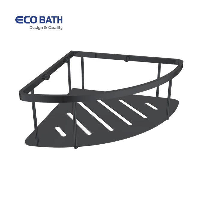 Kệ phòng tắm EcoBath EC4067-1MB màu đen mờ