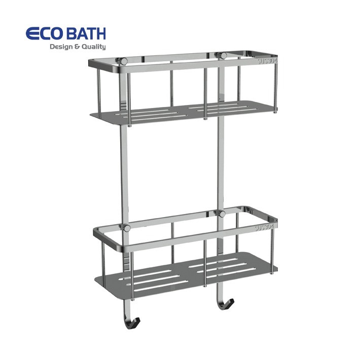 Kệ phòng tắm EcoBath EC4068-2BU ghi xám