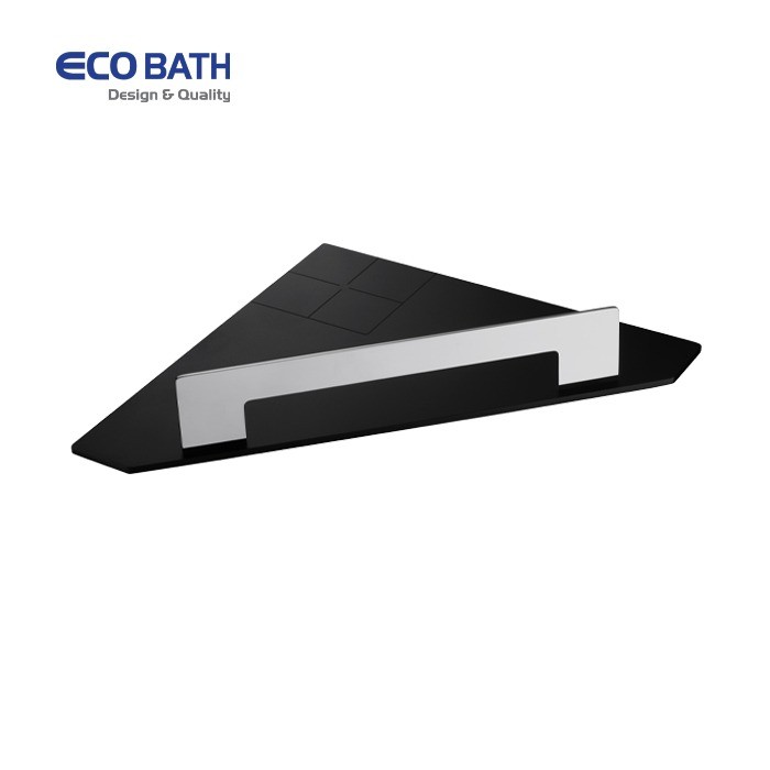 Kệ phòng tắm EcoBath EC4073-1MBP màu đen mờ