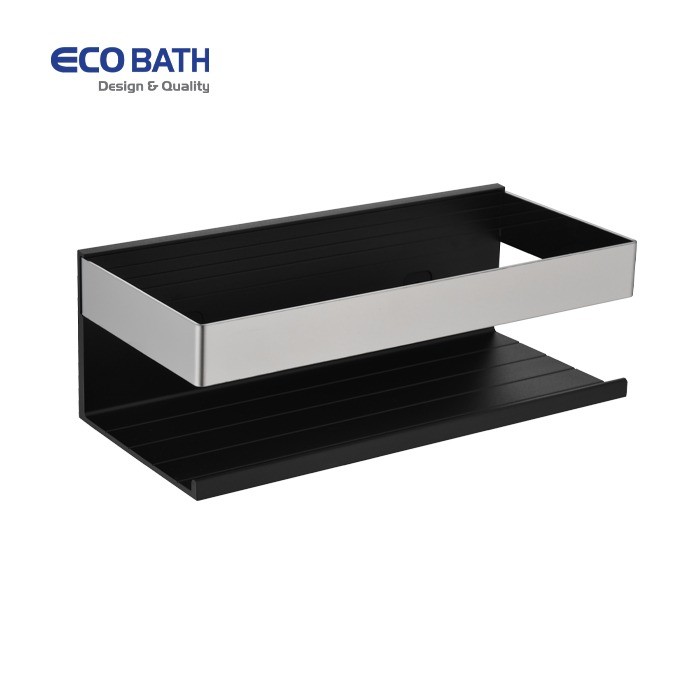 Kệ phòng tắm EC4074-1MBP màu đen mờ