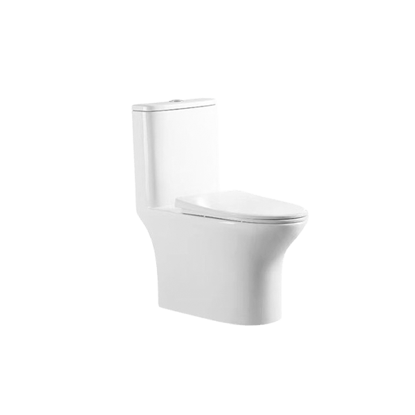 Bồn cầu 1 khối ECOD EB036/PP | Tâm xả đa năng | Nắp PP độ bóng cao