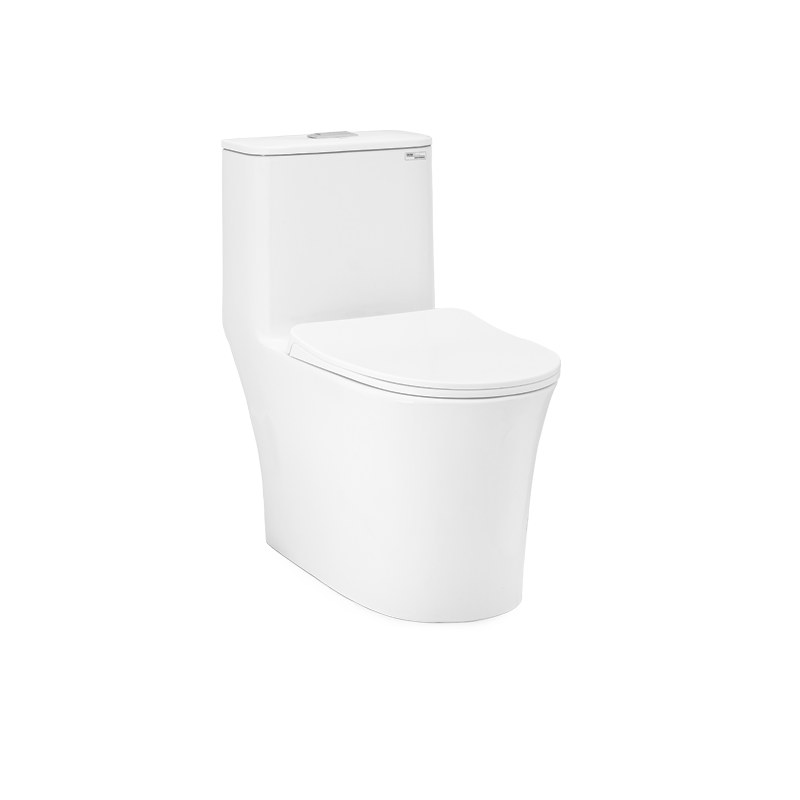 Bồn cầu 1 khối ECOD EB559/PP | Men S-Ceramic | Nắp PP độ bóng cao