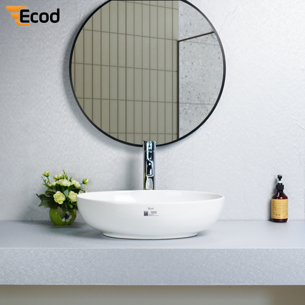 Chậu đặt bàn ECOD ECD125 | Kích thước lớn 510 mm | Không thoát tràn
