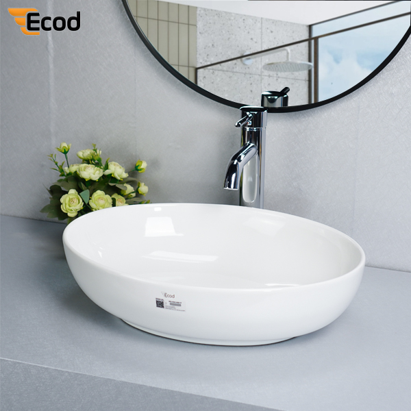 Chậu đặt bàn ECOD ECD125 | Kích thước lớn 510 mm | Không thoát tràn