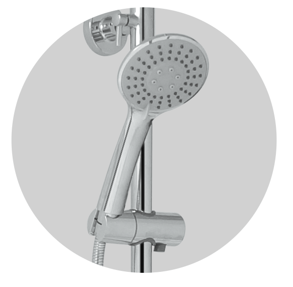 Sen cây ECOD ES0020 | Củ sen điều chỉnh nóng lạnh | Tay sen cầm tay 3 chế độ - hình 1