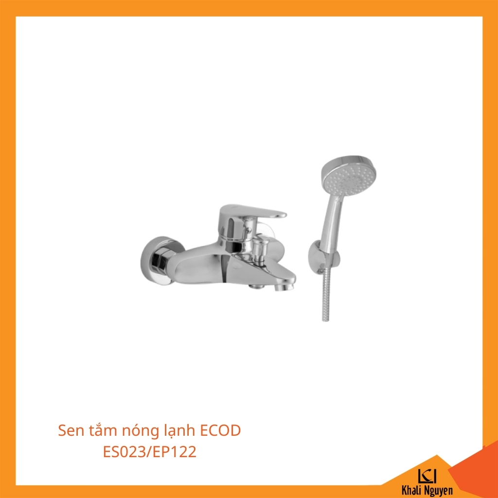Sen tắm nóng lạnh ECOD ES023/EP122 | Tay sen 5 chế độ phun | Chuyển đổi chế độ dễ dàng