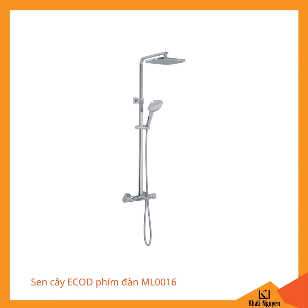 Sen cây ECOD chốt nhiệt độ ML0016 | Khóa nhiệt độ chống bỏng | Tay sen cầm tay 3 chế độ