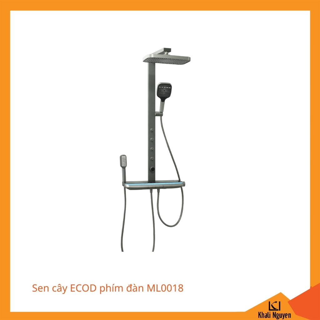 Sen cây ECOD phím đàn ML0018 | Vòi phun massage lưng | Vòi xịt 2 chế độ