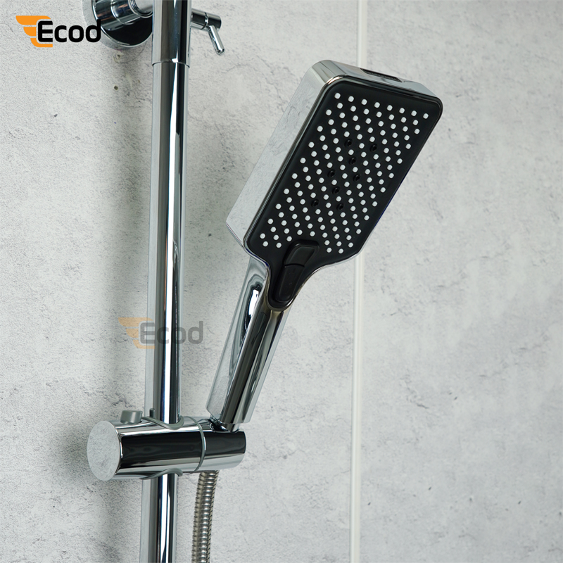 Sen cây ECOD phím đàn ML0019 - Crom | Đèn LED viền | Màn hình hiển thị nhiệt độ