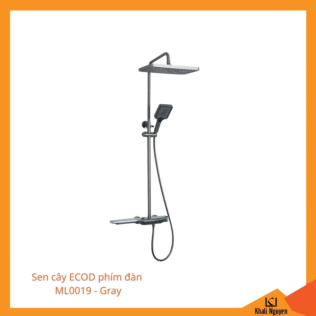 Sen cây ECOD phím đàn ML0019 - Gray | Củ sen phím đàn | Tay sen 4 chế độ