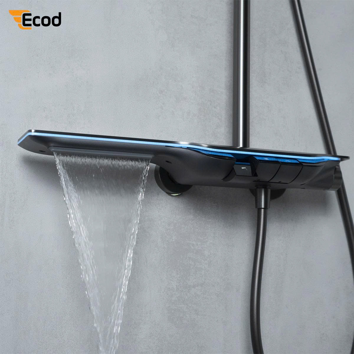 Sen cây ECOD phím đàn ML0019 - Gray | Củ sen phím đàn | Tay sen 4 chế độ