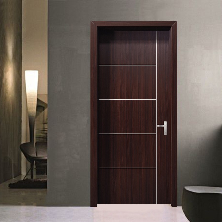 Ảnh cửa gỗ nhựa Composite 1 cánh Ecosmart 104-M19