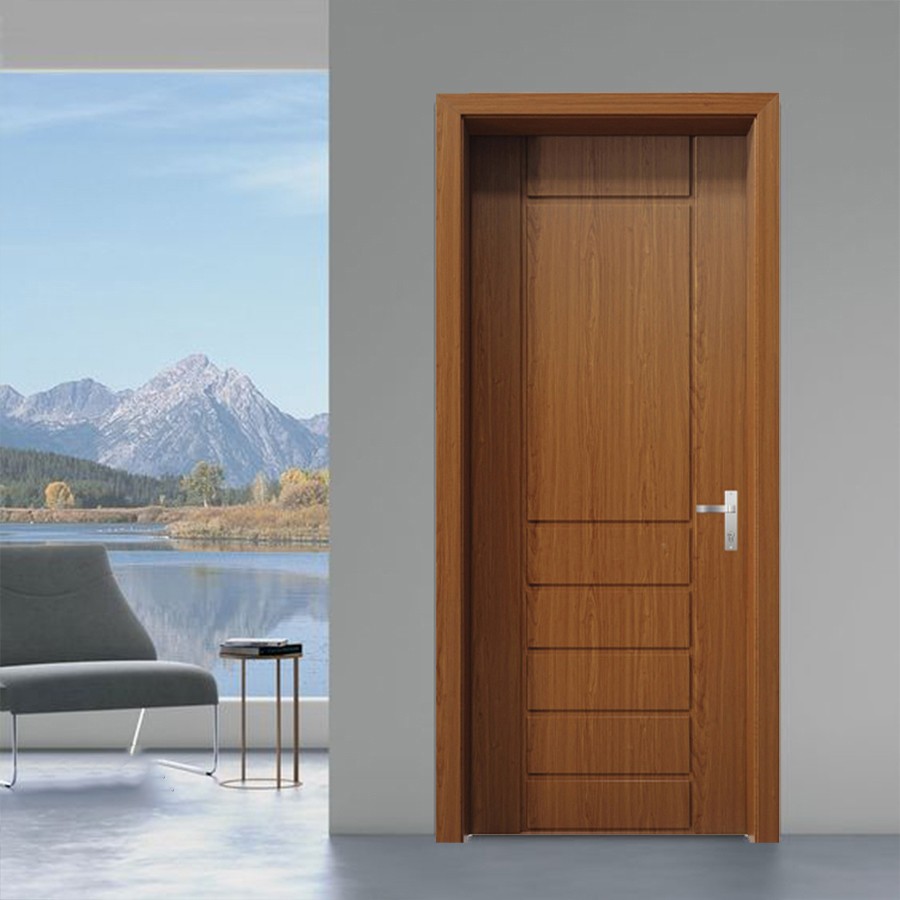 Ảnh cửa gỗ nhựa Composite 1 cánh Ecosmart 206-M16