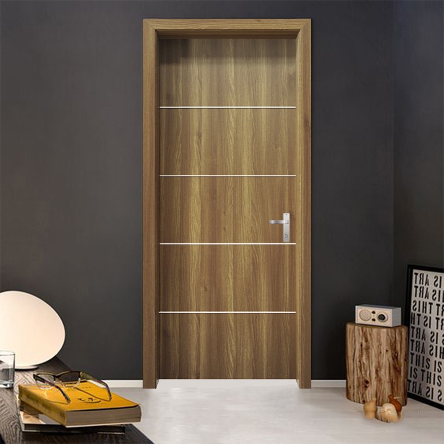 Ảnh cửa gỗ nhựa Composite 1 cánh Ecosmart ECO 101-M22