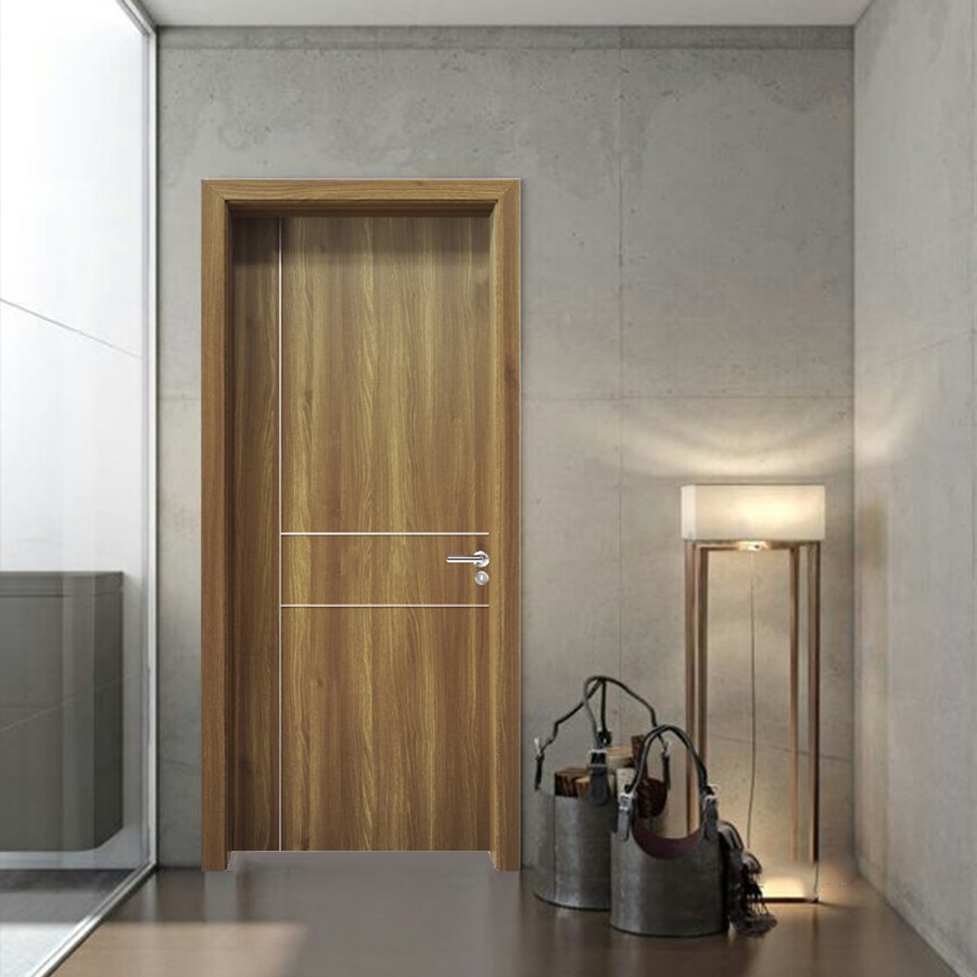 Ảnh cửa gỗ nhựa Composite 1 cánh Ecosmart ECO 115-M22